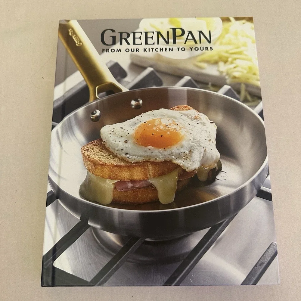 NEW!!‎ The Original Green Pan Cookbook, Hardcover 2025 Cook's Journal VOL II